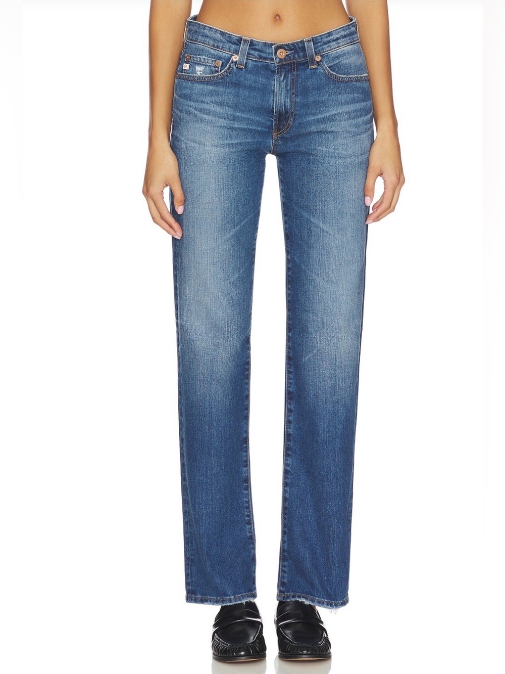 Adriano Goldschmied Jeans Womens 26 Straight Leg Low Rise Sandra 26x30